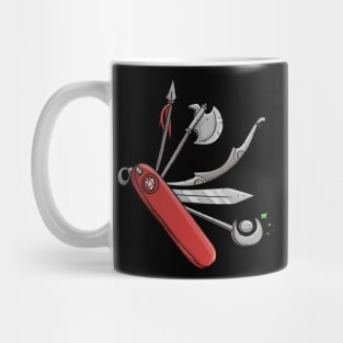 Army Knife Joke Funny Dungeons And Dragons DND D20 Lover Mug